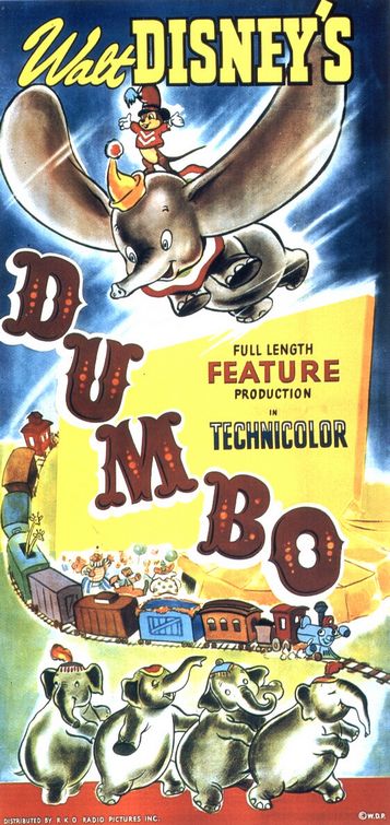 the movie poster: Dumbo (1941) ver4