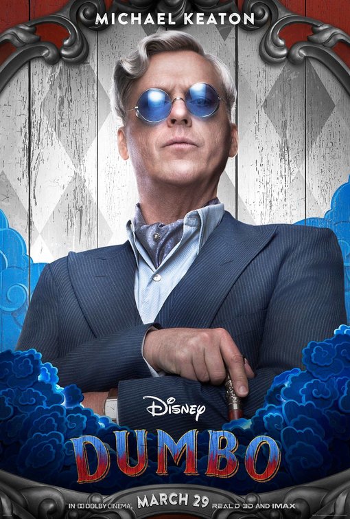 1000 piece jigsaw puzzle for the movie poster: Dumbo (2019) ver5