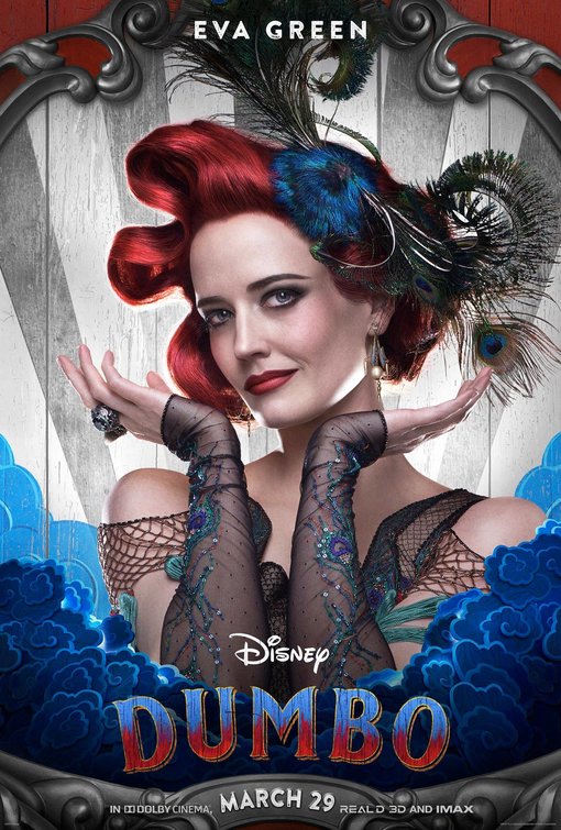 1000 piece jigsaw puzzle for the movie poster: Dumbo (2019) ver6