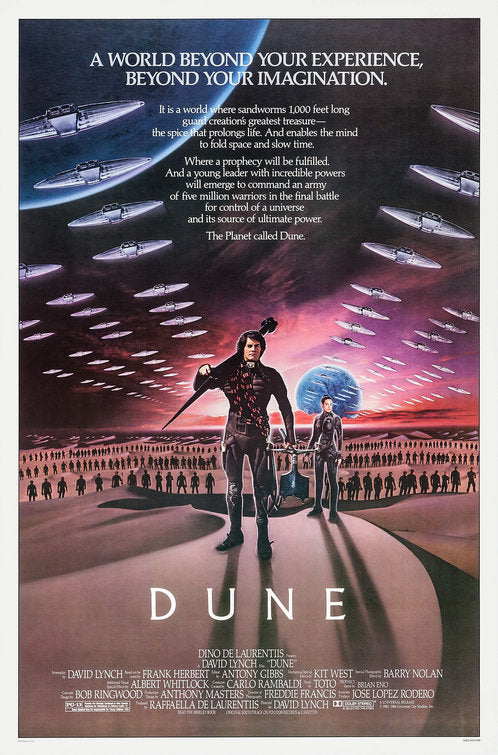 the movie poster: Dune (1984) ver2