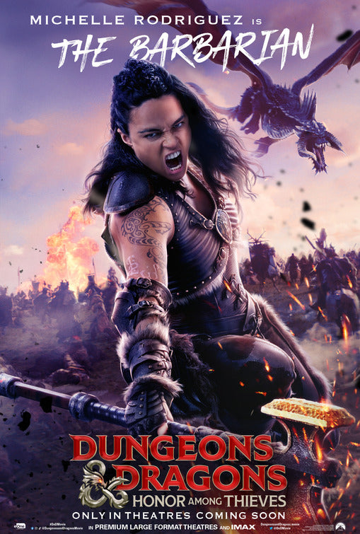 1000 piece jigsaw puzzle for the movie poster: Dungeons & Dragons: Honor Among Thieves (2023) ver16