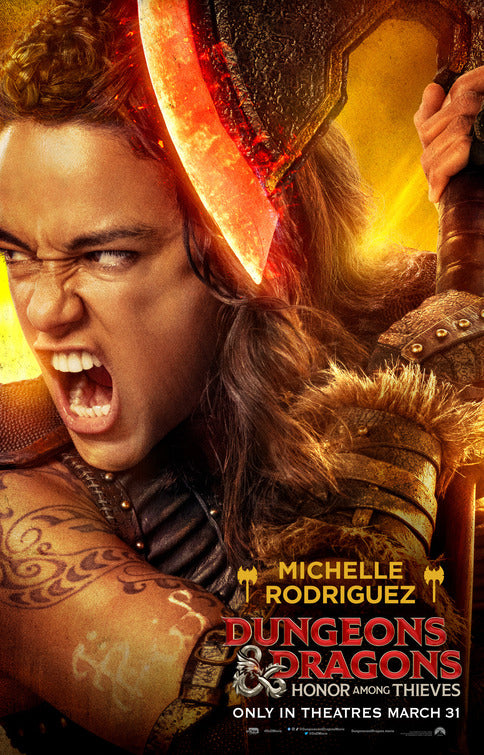 1000 piece jigsaw puzzle for the movie poster: Dungeons & Dragons: Honor Among Thieves (2023) ver5