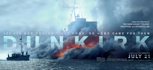 1000 piece jigsaw puzzle for the movie poster: Dunkirk (2017) ver10