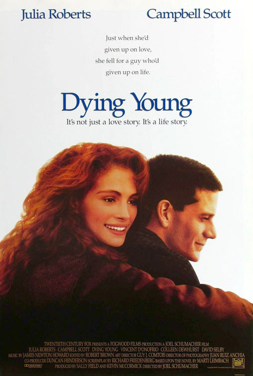 the movie poster: Dying Young (1991)