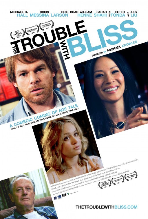 1000 piece jigsaw puzzle for the movie poster: The Trouble With Bliss (2012) ver2
