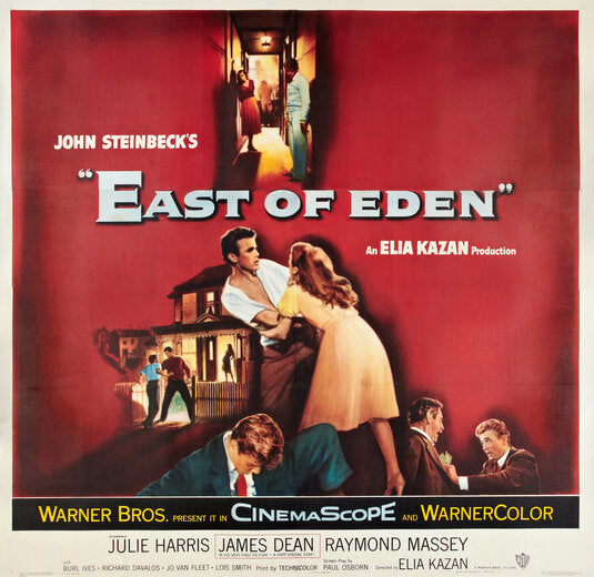 1000 piece jigsaw puzzle for the movie poster: East of Eden (1955) ver5