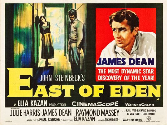 1000 piece jigsaw puzzle for the movie poster: East of Eden (1955) ver6