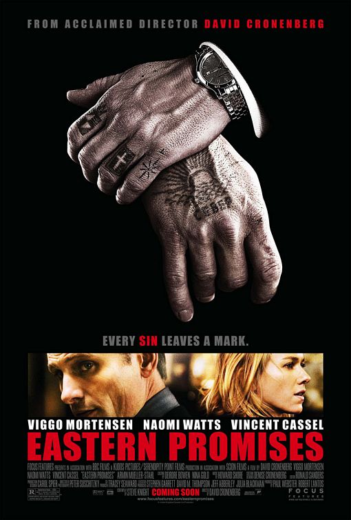 the movie poster: Eastern Promises (2007)