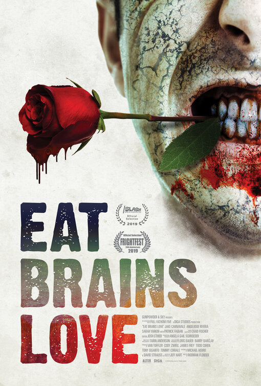 1000 piece jigsaw puzzle for the movie poster: Eat, Brains, Love (2019)