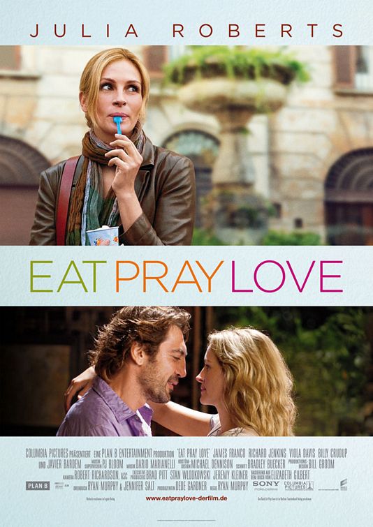 1000 piece jigsaw puzzle for the movie poster: Eat, Pray, Love (2010) ver3