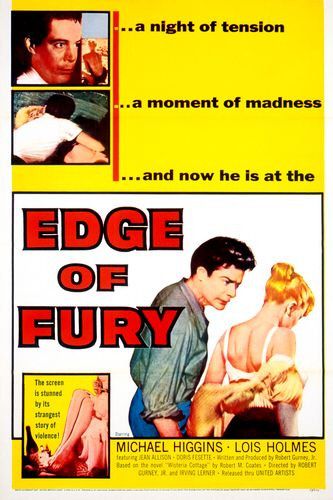 the movie poster: Edge of Fury (1958)