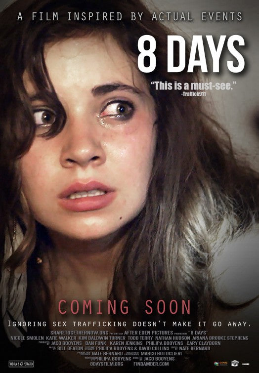 1000 piece jigsaw puzzle for the movie poster: 8 Days (2015)