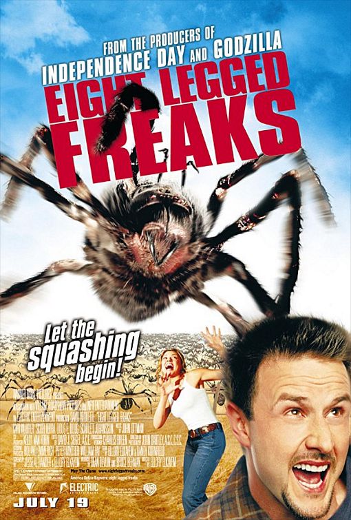 the movie poster: Eight Legged Freaks (2002)