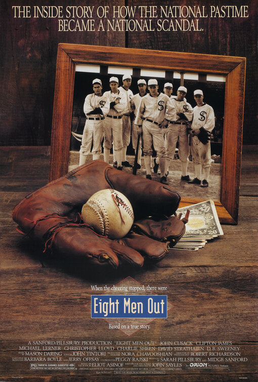 1000 piece jigsaw puzzle for the movie poster: Eight Men Out (1988)