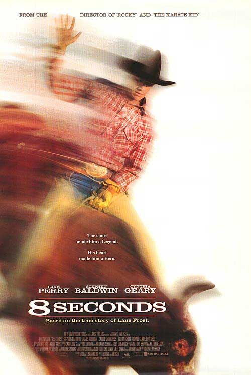 the movie poster: 8 Seconds (1994)
