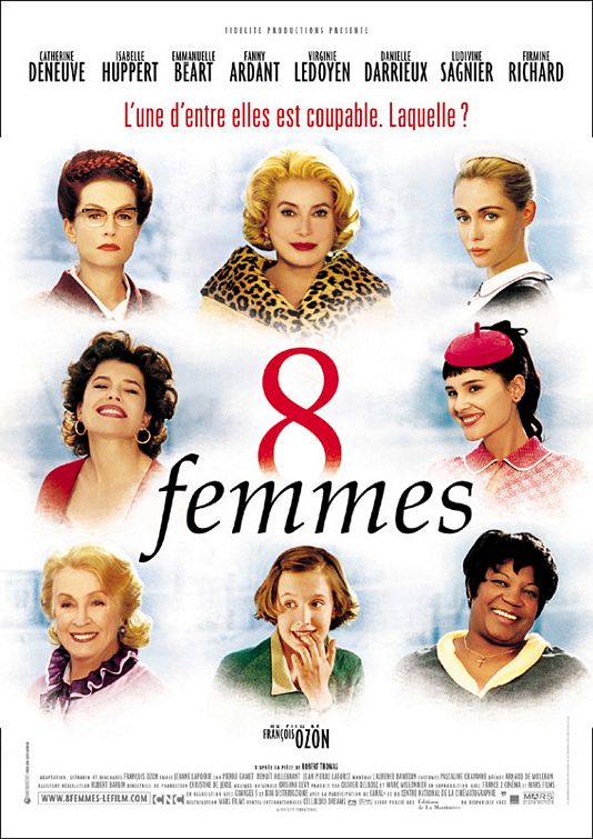 the movie poster: 8 Women (2002) ver1
