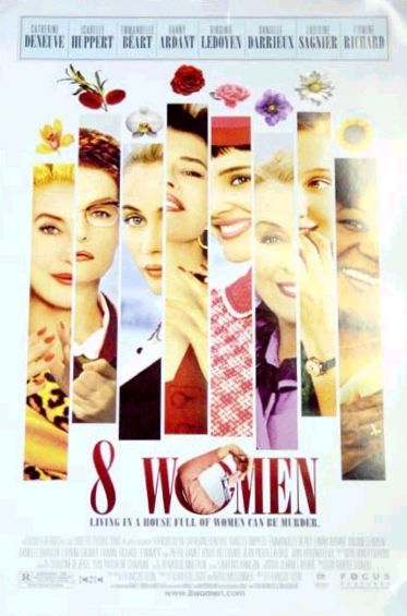 the movie poster: 8 Women (2002) ver3