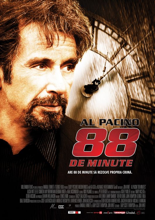 the movie poster: 88 Minutes (2008)