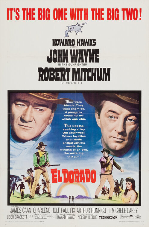 1000 piece jigsaw puzzle for the movie poster: El Dorado (1967)