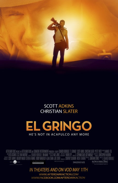 1000 piece jigsaw puzzle for the movie poster: El Gringo (2012)