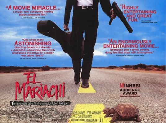 the movie poster: El Mariachi (1993) ver2