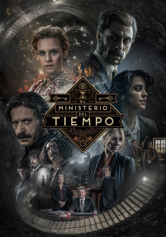 1000 piece jigsaw puzzle for tv poster: El ministerio del tiempo