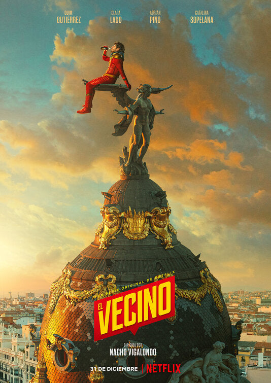 1000 piece jigsaw puzzle for tv poster: El vecino, ver4