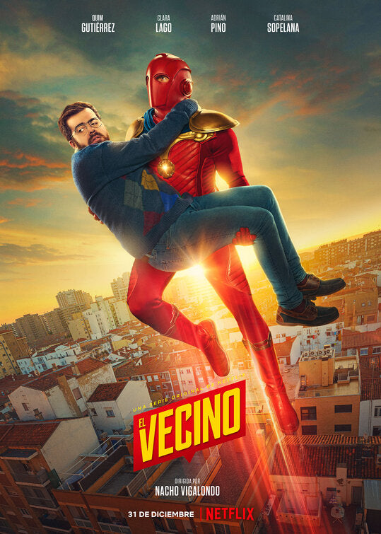 1000 piece jigsaw puzzle for tv poster: El vecino, ver5