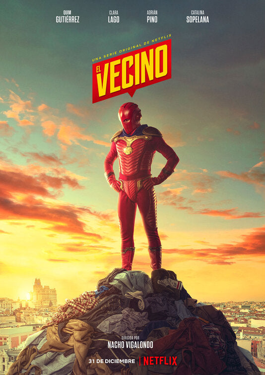 1000 piece jigsaw puzzle for tv poster: El vecino, ver8