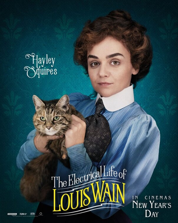 1000 piece jigsaw puzzle for the movie poster: The Electrical Life of Louis Wain (2021) ver8
