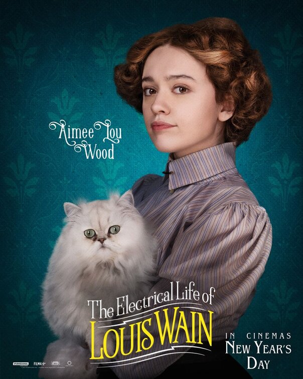 1000 piece jigsaw puzzle for the movie poster: The Electrical Life of Louis Wain (2021) ver9