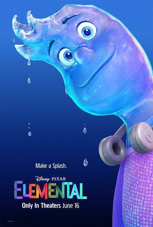 1000 piece jigsaw puzzle for the movie poster: Elemental (2023) ver6