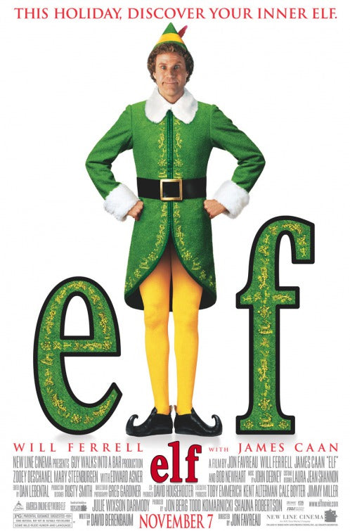 the movie poster: Elf (2003) ver2