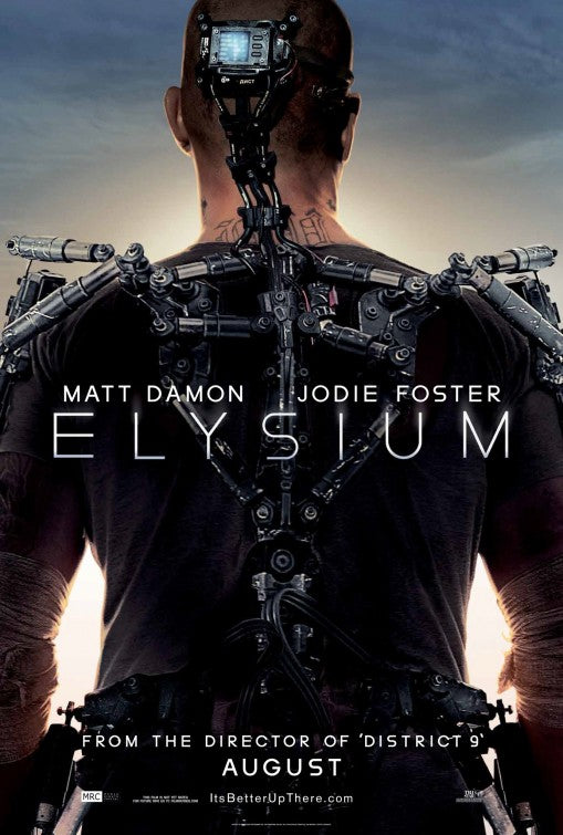 1000 piece jigsaw puzzle for the movie poster: Elysium (2013)