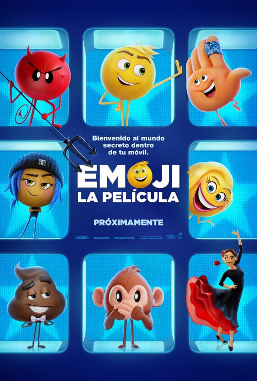 1000 piece jigsaw puzzle for the movie poster: The Emoji Movie (2017) ver11