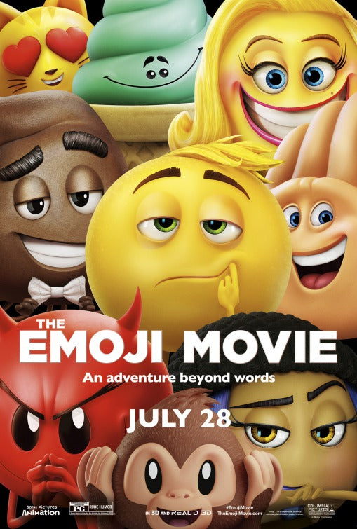 1000 piece jigsaw puzzle for the movie poster: The Emoji Movie (2017) ver12