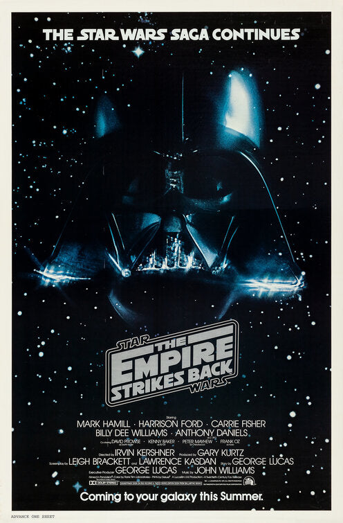 the movie poster: The Empire Strikes Back (1980) ver1