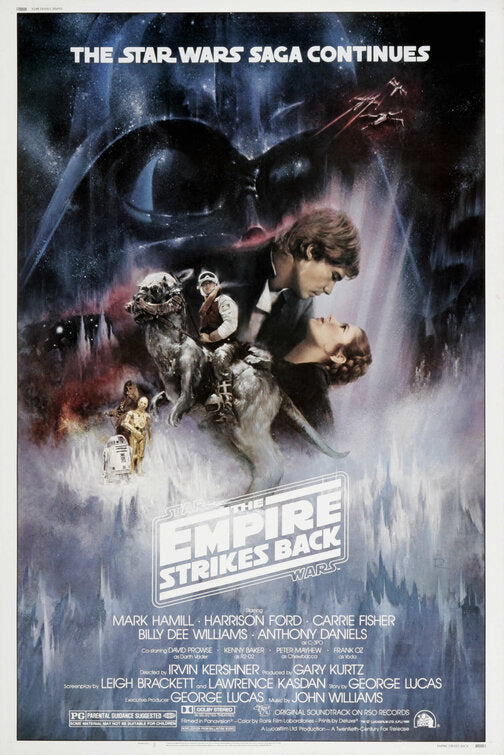 the movie poster: The Empire Strikes Back (1980) ver2