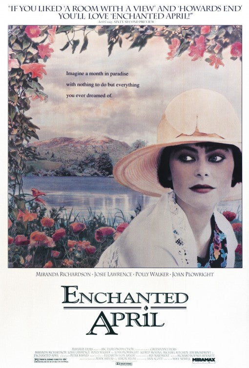 the movie poster: Enchanted April (1992)