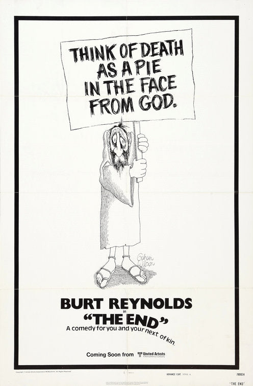 the movie poster: The End (1978)