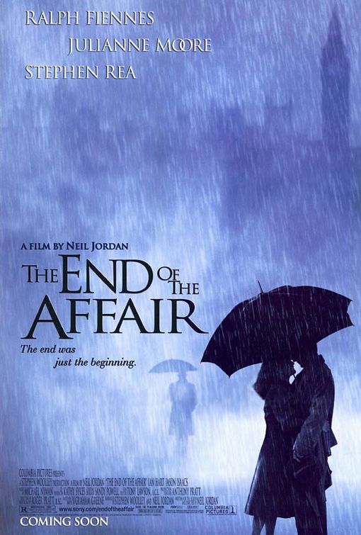 the movie poster: The End of the Affair (1999)