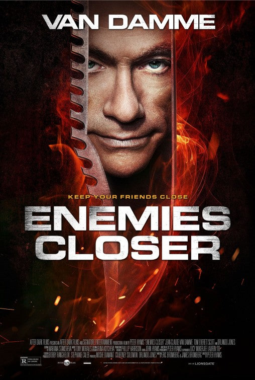 1000 piece jigsaw puzzle for the movie poster: Enemies Closer (2013)