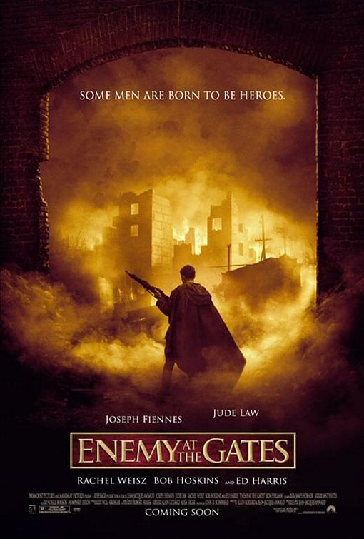 the movie poster: Enemy at the Gates (2001) ver1