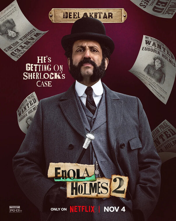 1000 piece jigsaw puzzle for the movie poster: Enola Holmes 2 (2022) ver11