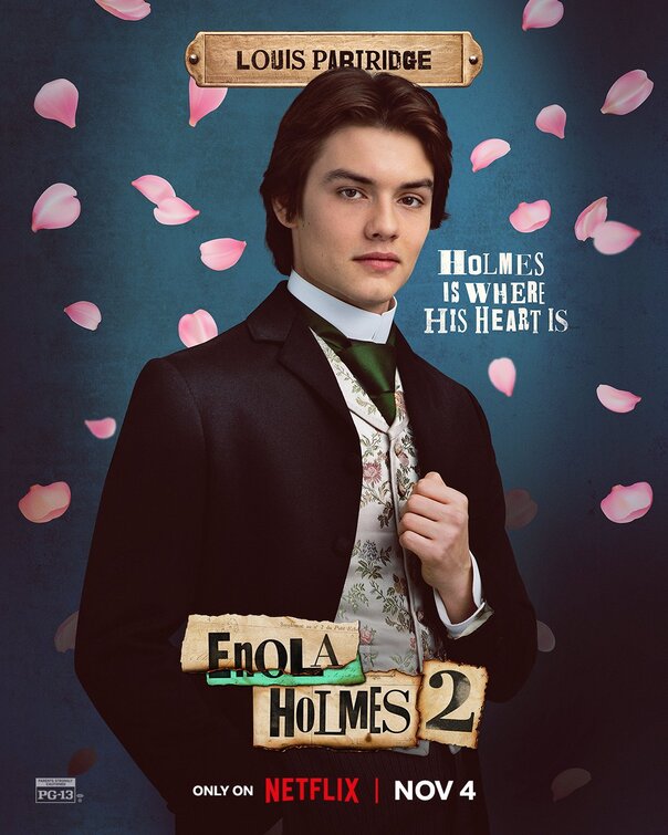 1000 piece jigsaw puzzle for the movie poster: Enola Holmes 2 (2022) ver7