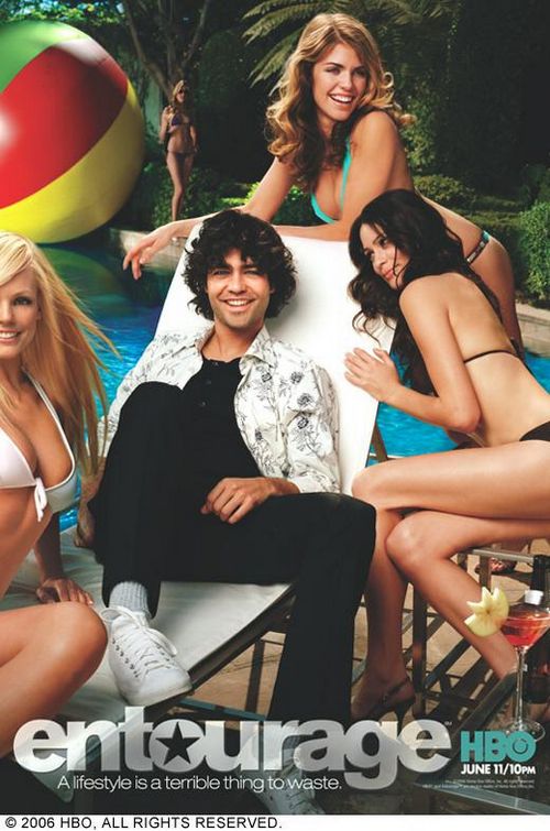 1000 piece jigsaw puzzle for tv poster: Entourage