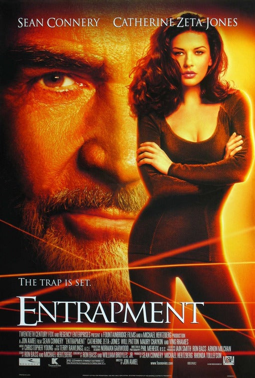the movie poster: Entrapment (1999) ver1