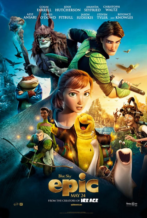 1000 piece jigsaw puzzle for the movie poster: Epic (2013) ver10