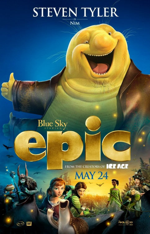 1000 piece jigsaw puzzle for the movie poster: Epic (2013) ver13