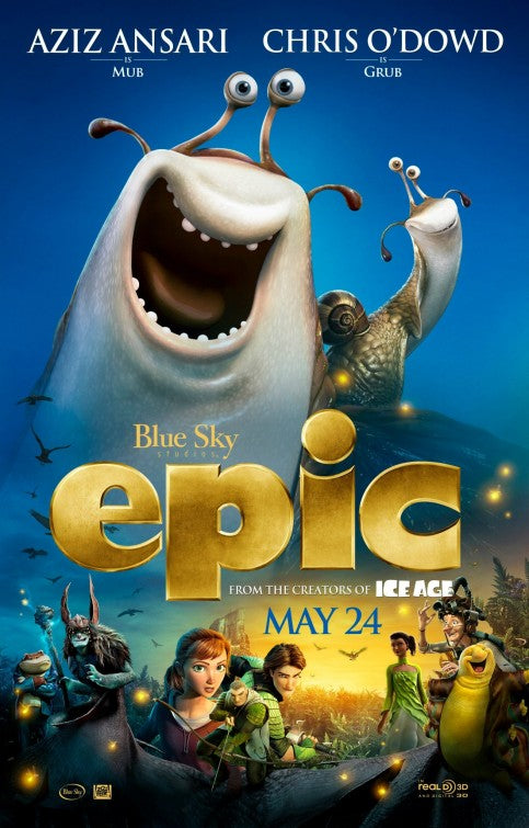 1000 piece jigsaw puzzle for the movie poster: Epic (2013) ver14